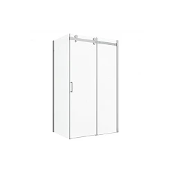 Душевой уголок Bravat Wave 120x80см BS120.3102S профиль хром, стекло прозрачное
