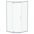 Душевой уголок Damixa Skyline 90х90см DX35WG-405-090MT профиль хром, стекло прозрачное