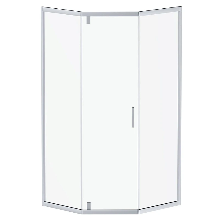 Душевой уголок Damixa Skyline 90х90см DX35WG-405-090MT профиль хром, стекло прозрачное
