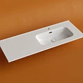 Раковина встраиваемая Ceramica Nova Element 120см CN7006R чаша справа, белая