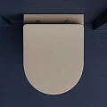 Унитаз подвесной Ceramica Nova Balearica CN6000MC бежевый матовый