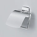 Держатель туалетной бумаги AM.PM Gem A90341400 с крышкой, хром