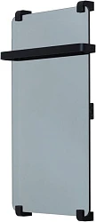Полотенцесушитель электрический Allen Brau Infinity 80x44 см 00305018 черный браш