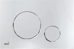 Кнопка смыва AlcaPlast THIN M671 хром глянцевая