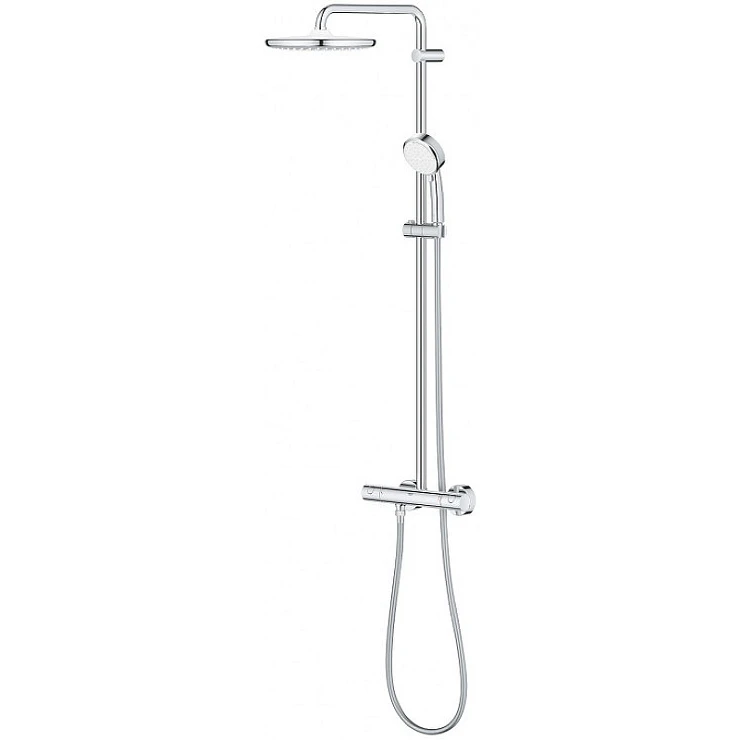 Душевая стойка Grohe Tempesta Cosmopolitan System 250 с термостатом 26670000 хром