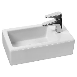 Раковина накладная Aquaton Эрис 46 1WH301972 белая