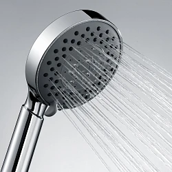 Душевая лейка Wasserkraft A032 пластик, хром