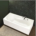 Акриловая ванна Riho Lazy 180x80 Plug & Play B082005005 правая, белая глянцевая