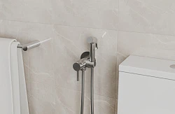 Гигиенический душ Bravat D9151CP-ENG со смесителем, хром