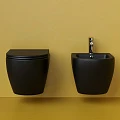Унитаз подвесной Ceramica Nova Metropol CN4002TMB черный матовый