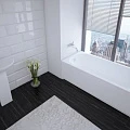 Акриловая ванна Azario ADELINA 160x75 AV.0010160 белая глянцевая