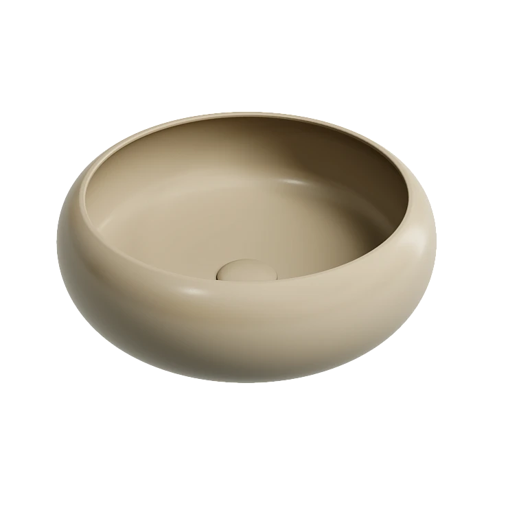 Раковина накладная Ceramica nova Element 360*360*120мм CN6050MC капучино матовая