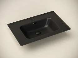 Раковина встраиваемая Ceramica Nova Element 70см CN7007MB черная матовая