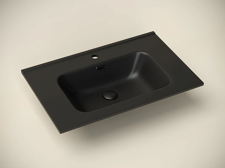 Раковина встраиваемая Ceramica Nova Element 70см CN7007MB черная матовая