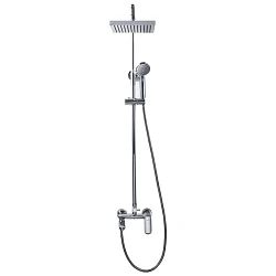 Душевая стойка Bravat Opal F6125183CP-A6-RUS хром