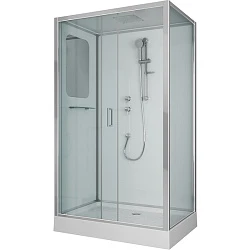 Душевая кабина Niagara Premium 120х80см NG-6012-01QL профиль хром