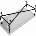 Каркас для ванны Aquanet Bright 165x70