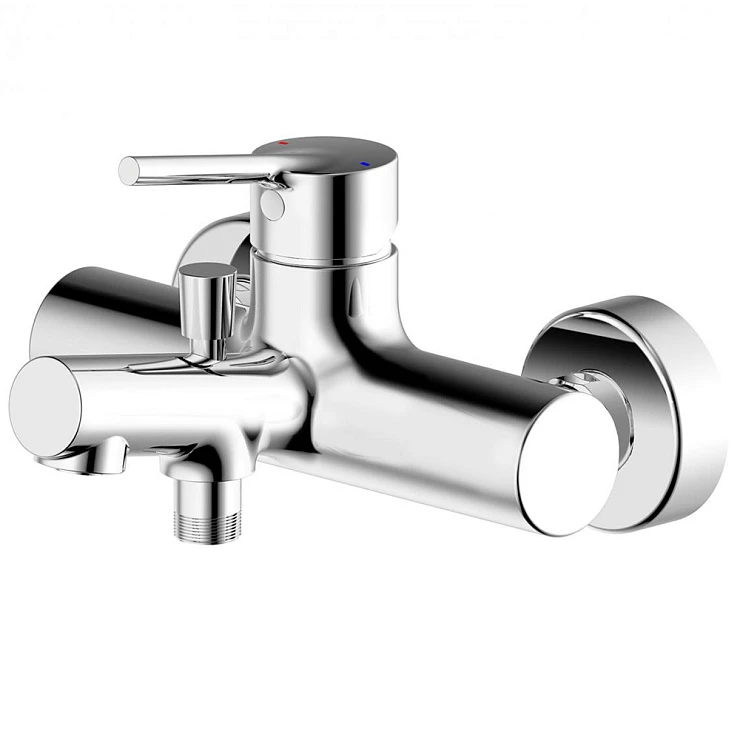 Смеситель для ванны с душем Bravat Palace F6172217CP-01-RUS хром