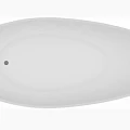 Акриловая ванна Artemis Lina 170x80 1.05.408.009.01.1.26 белая матовая