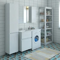 Шкаф-пенал Эстет Dallas Luxe 40см L ФР-00001949 белый