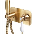 Гигиенический душ Cezares APHRODITE-DIF-02-Bi со смесителем, бронза