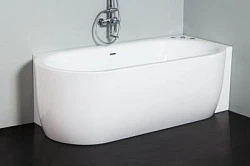 Акриловая ванна BelBagno 170x80x60 BB11-180L белая глянцевая