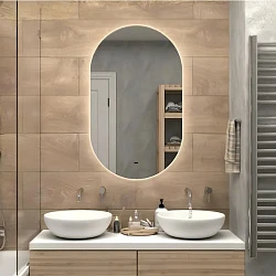 Зеркало Art&Max TORINO AM-Tor-600-1000-DS-C с подсветкой 