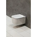 Унитаз подвесной BelBagno Vaso BB127CH крышка-сиденье BB127SC белый глянец