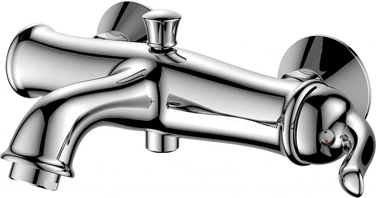 Смеситель для ванны с душем BelBagno TIFFANI TIF-VASM-CRM хром