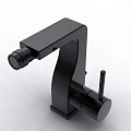 Смеситель для биде Bravat Arc F36061K-ENG черный матовый