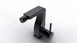 Смеситель для биде Bravat Arc F36061K-ENG черный матовый