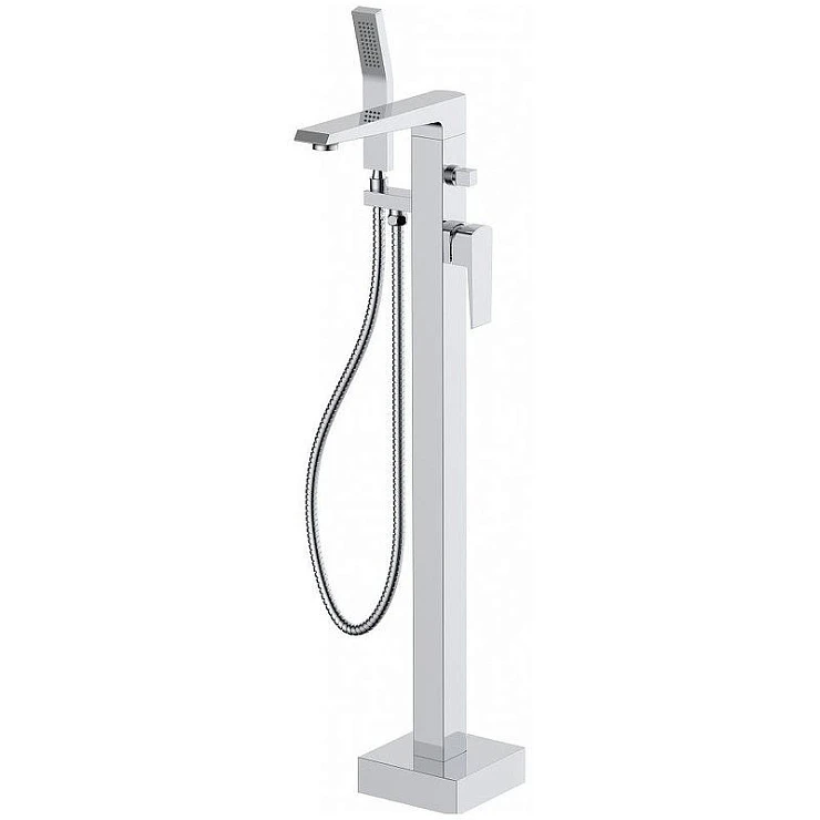 Напольный смеситель для ванны с душем BelBagno ARLIE ARL-FMTA-CRM хром