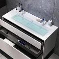 Тумба с раковиной AM.PM Inspire 2.0 120 белый матовый