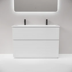 Тумба под раковину Sancos Folk Floor 120 FL120FW напольная, Bianco