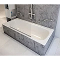 Акриловая ванна BERGES NELU 170x75 с каркасом 050023 белая глянцевая