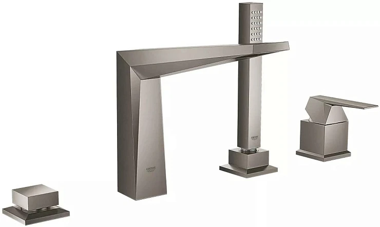 Смеситель на борт ванны Grohe Allure Brilliant 19787AL1 графит матовый