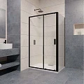 Душевой уголок RGW Passage PA-76B 150x120см 35087652-14 профиль черный, стекло прозрачное