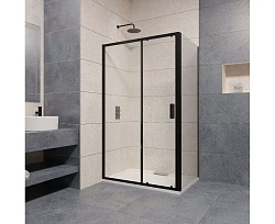 Душевой уголок RGW Passage PA-76B 150x120см 35087652-14 профиль черный, стекло прозрачное