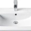 Тумба с раковиной Aquaton Сохо 60 белая глянцевая