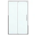 Душевая дверь в нишу Bravat Stream 120x200см BD120.4103S профиль хром, стекло прозрачное