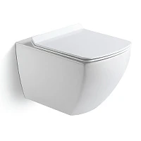 Унитаз подвесной Black & White W-726