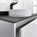 Тумба с раковиной Comforty Марсель 75 00-00012270CF белая матовая