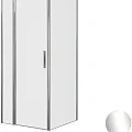 Душевой уголок Allen Brau Priority 90x90см 3.31025.00+3.31043.00 профиль хром, стекло прозрачное