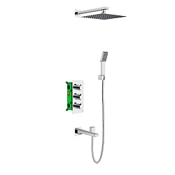 Душевой комплект Timo Petruma SX-5149/00SM с внутренней частью, хром