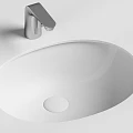 Раковина встраиваемая под столешницу Ceramica Nova Element 56см CN6043 белая