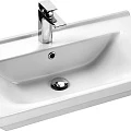 Тумба с раковиной Aquaton Капри 80 бетон пайн
