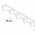 Крючок Fixsen Trend FX-97805-5 черный матовый