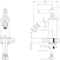Смеситель для биде Bravat ART F375109C хром