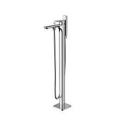 Напольный смеситель для ванны с душем Excellent Keria Chrome AREX.2055CR хром