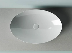 Раковина накладная Ceramica Nova Element CN5018 белая глянцевая